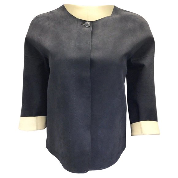 Marni Coat Woman Gnawed Blue Jackets & Coats - Jackets & Coats